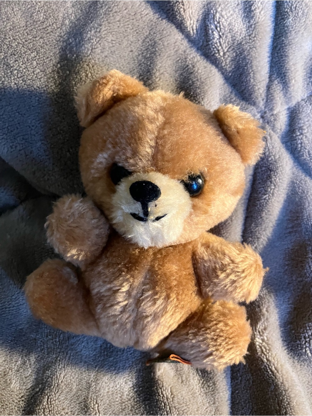 Vintage 1978 DAKIN 5” Brown Plush Stuffed Teddy Bear stuffed animal toy